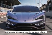 BYD Yangwang U9, Supercar yang Bisa Melompati Lubang